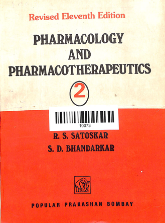 Pharmacology And Pharmacotherapeutics