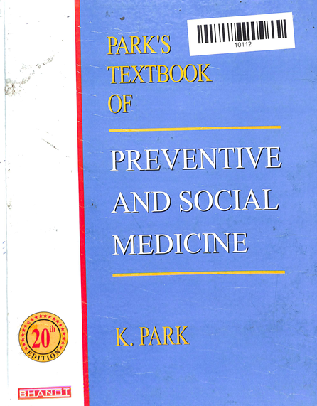 Preventive And Social Medicine Twentieth Edition