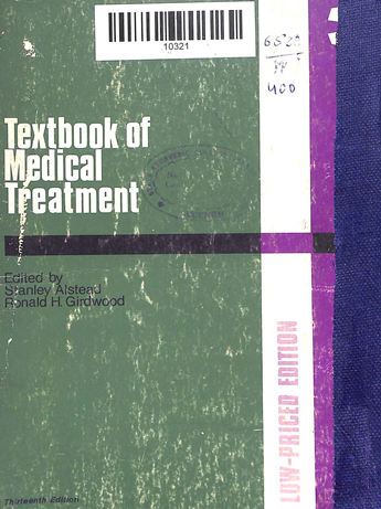 Text Book Medical Treatment  Thirteenth Edition