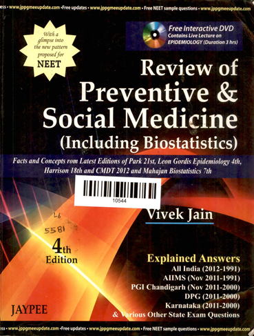 Review Of Preventive & Social Medicine (Including Biostatistics) Fourth Edition