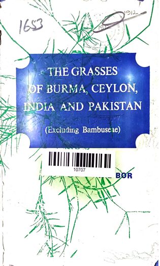 The Gresses Of Burma Ceylon India And Pakistan
