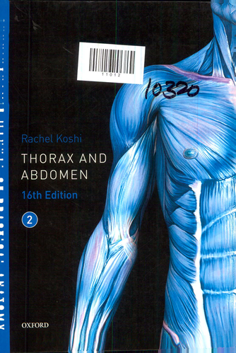 Cunningham's Manual of Practical Anatomy Sixteenth Edition Volume 2