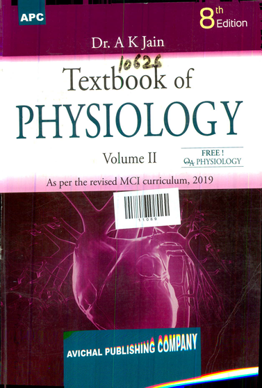 Text book of Physiology Volume 2