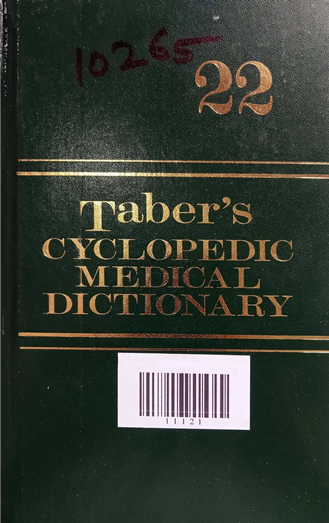 Taber's Cyclopedic Medical Dictionary