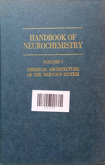 Handbook of Neurochemistry Volume -1