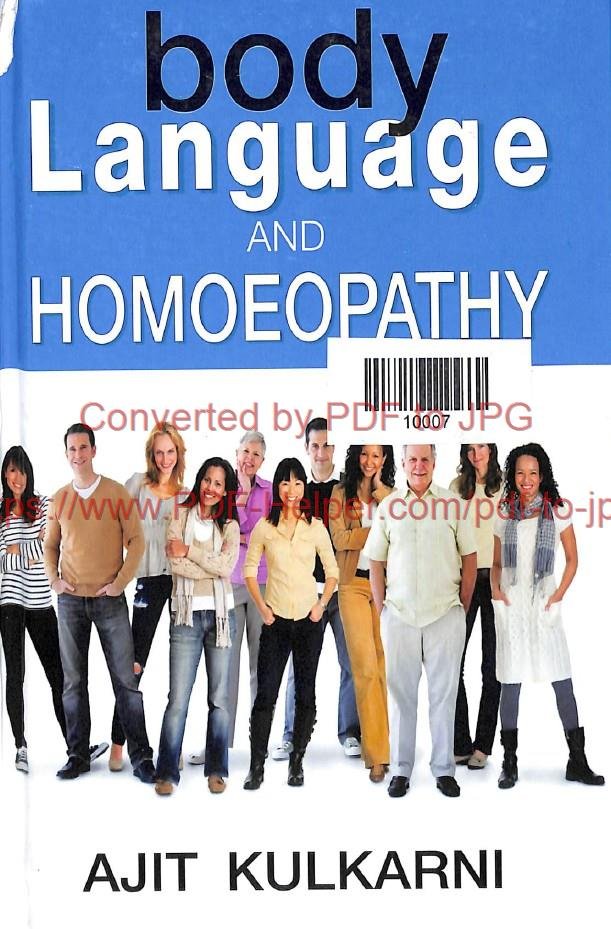 BODY LANGUAGE AND HOMOEOPATHY