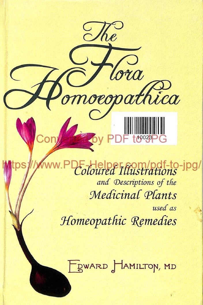THE FLORA HOMOEOPATHICA