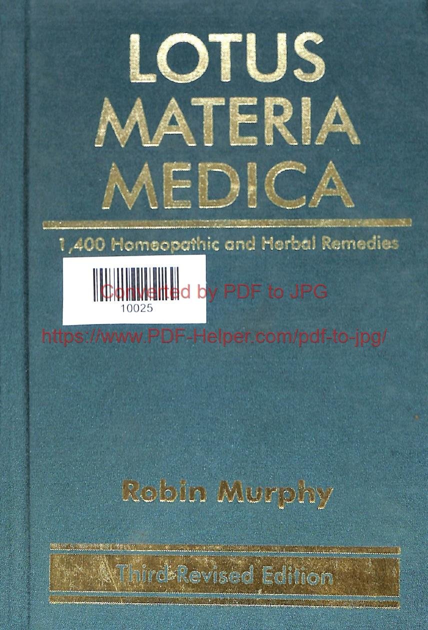 LOTUS MATERIA MEDICA