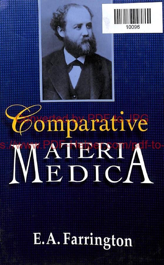 COMPARATIVE MATERI MEDICA