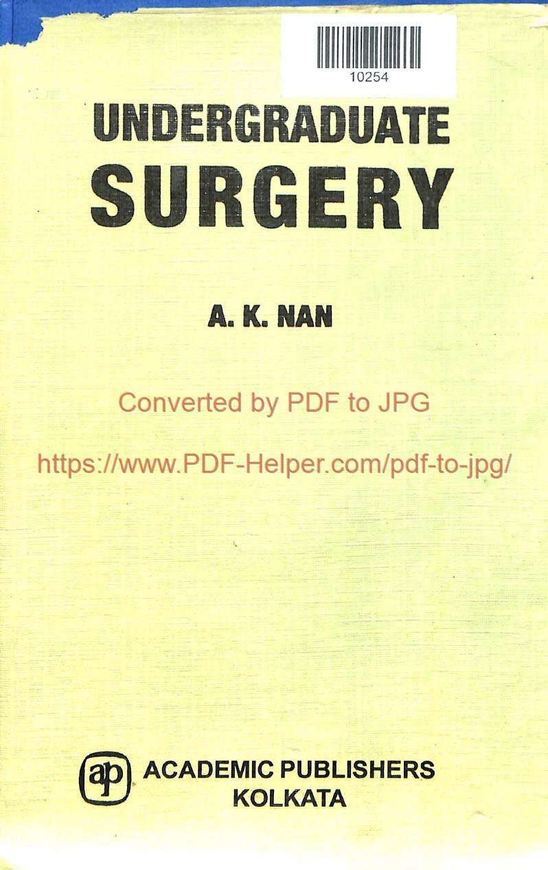 UNDERGRADUATE SURGERY..