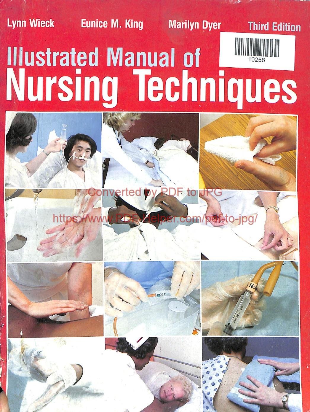 LLLUSTRATED MANUAL OF NURSING TECHNIQUES THIRD EDITION