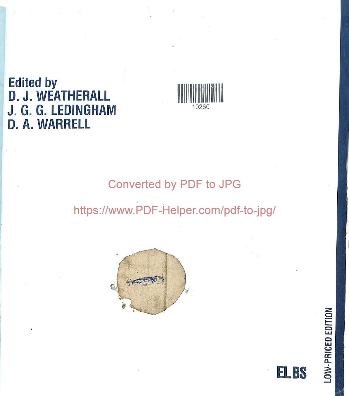 OXFORD TEXTBOOK OF MEDICINE VOL-1 SEC-1-12