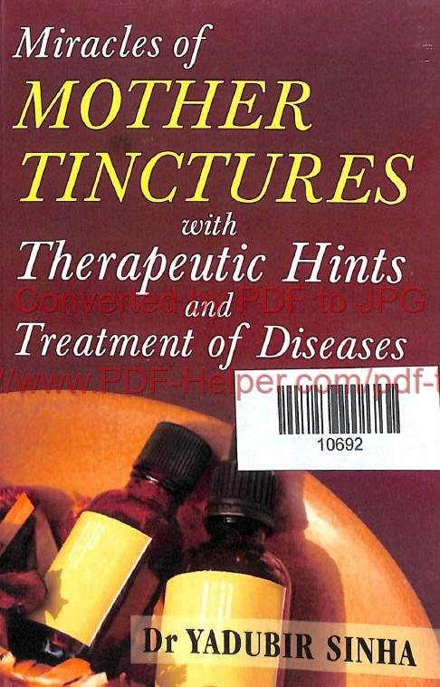 MIRACLES OF MOTHER TINCTURES