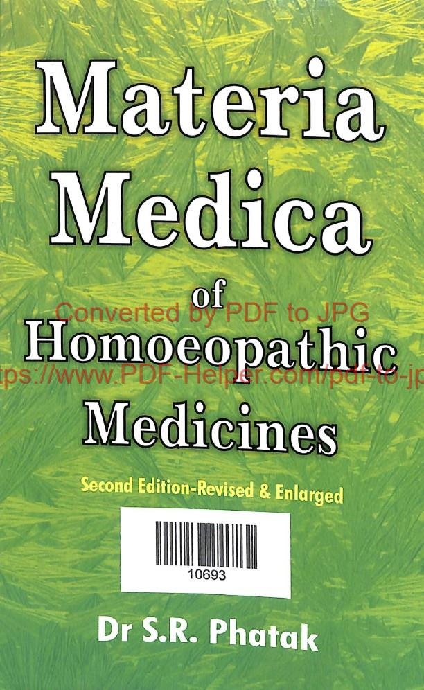 MATERIA MEDICA