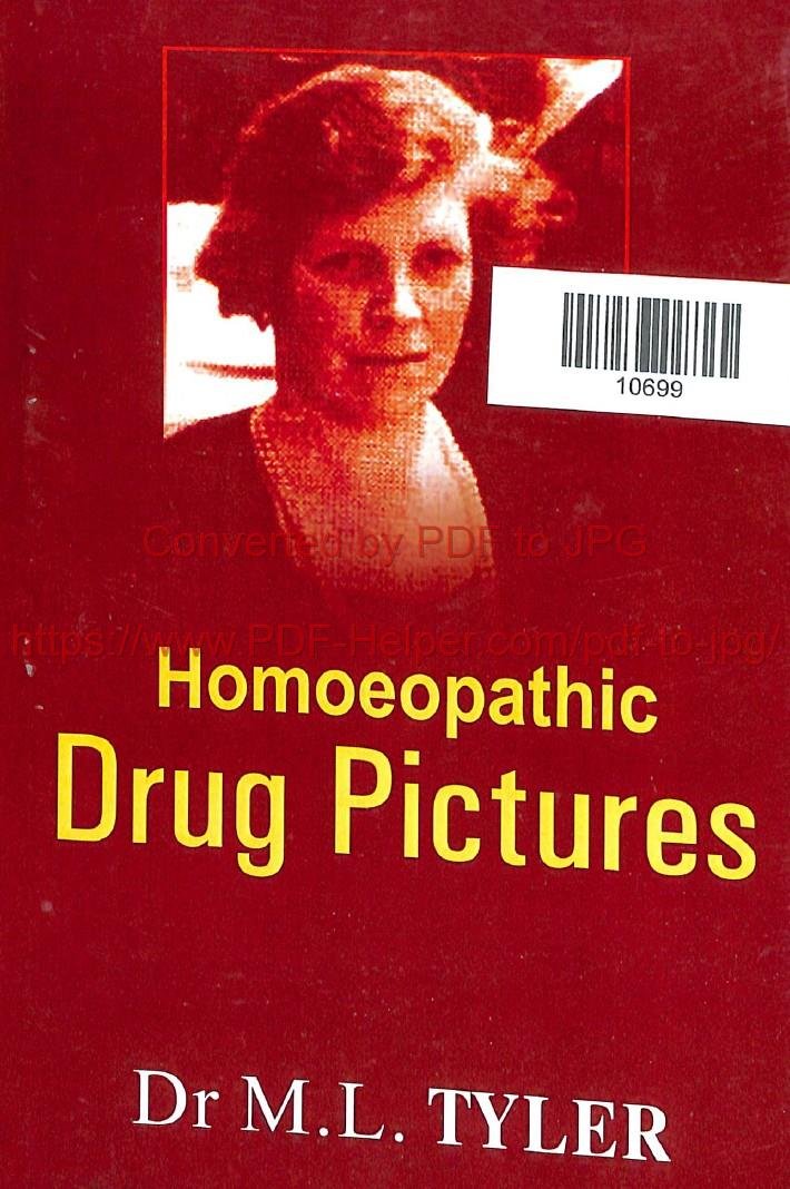 homoeopathic drug pictures