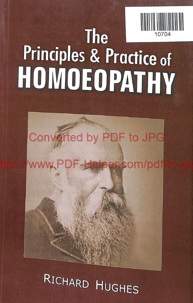 THE PRINCIPLES AND PRACTICE OF HOMOEOPATHY