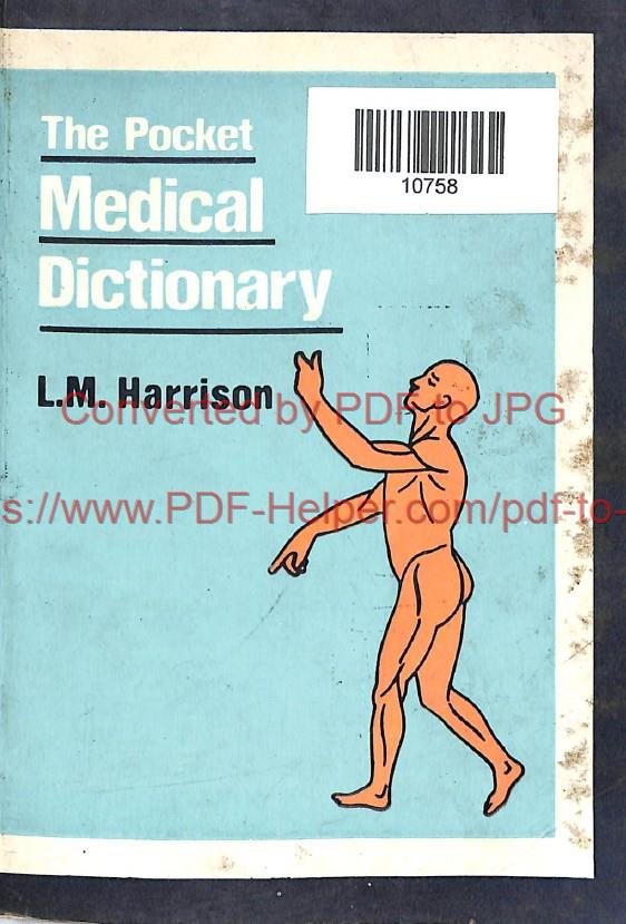 THE POCKET MEDICAL DICTIONARY