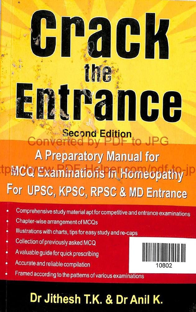 CRACK THE ENTRANCE SECOND EDITION