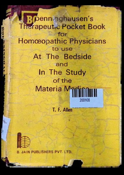 Homeopathy Book