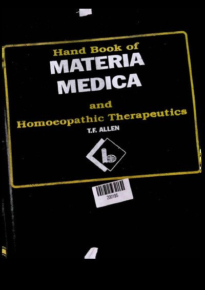 Homeopathy Book