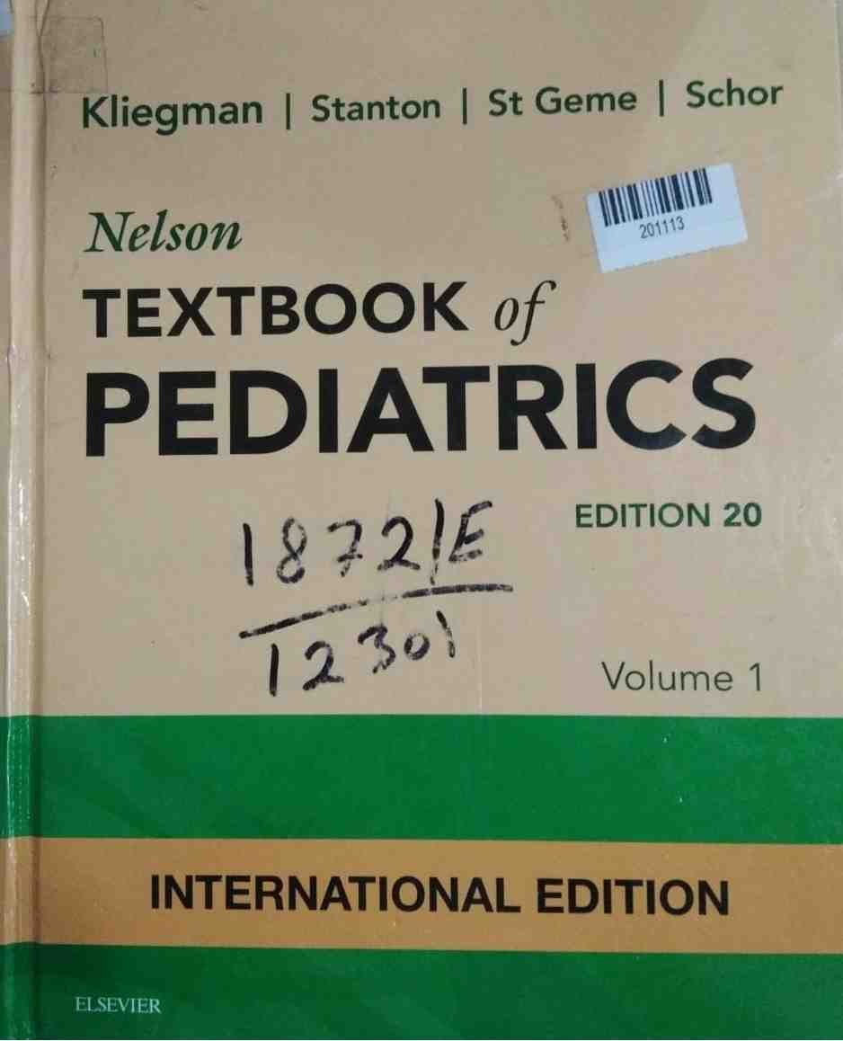 Nelson Textbook of Pediatrics