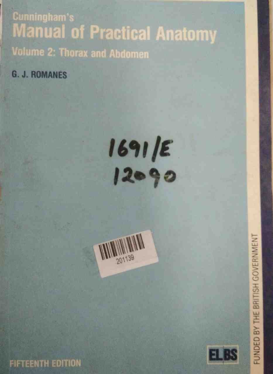 Manual of Practical Anatomy