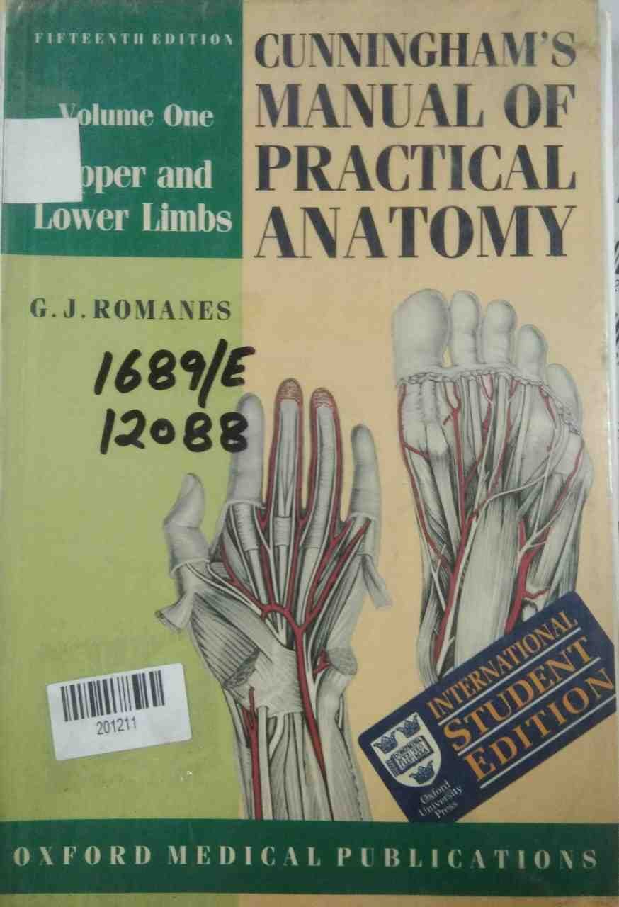 Cunningham's Manual of Practical Anatomy