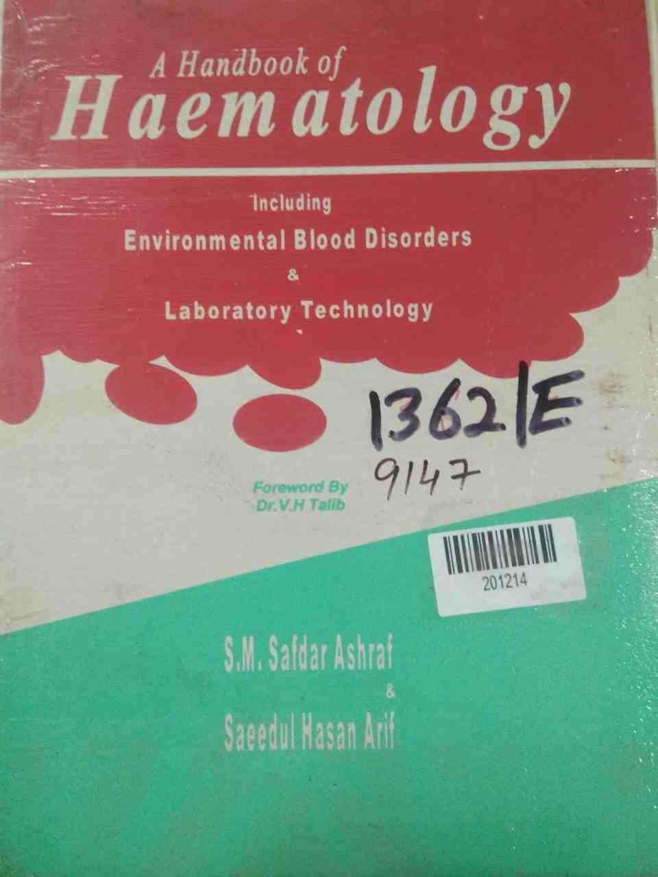 a Handbook of Haematology