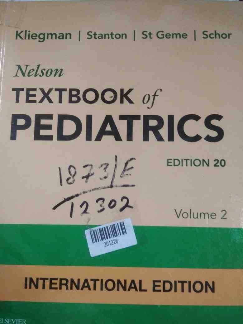 Textbook of Pediatrics