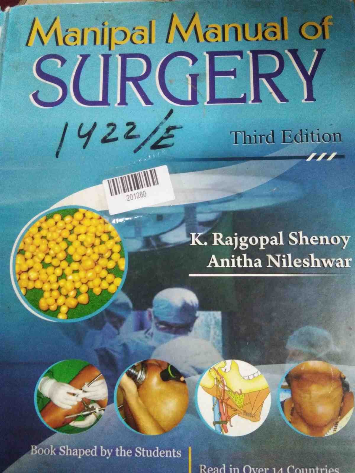 Manipal Manual of Surgery