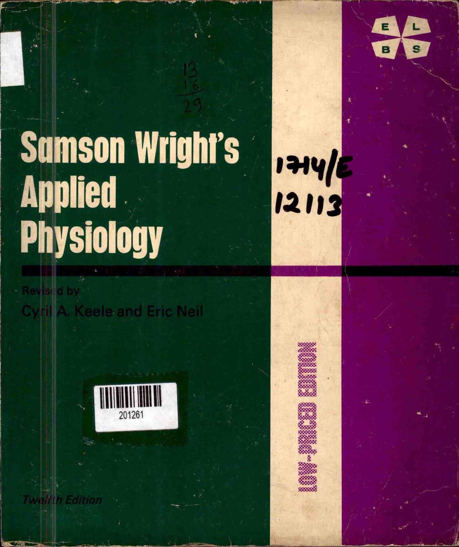 Samson Wright's Applied Physiology